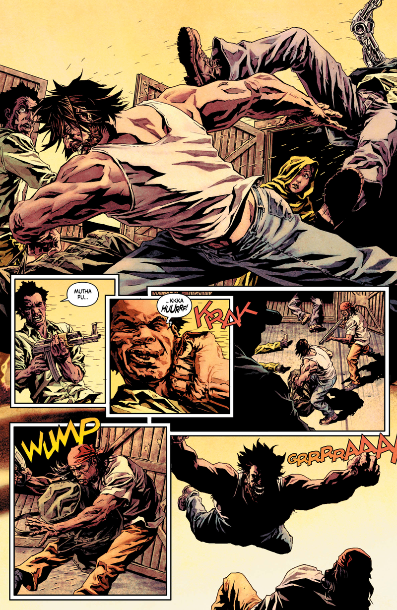 Illustration for article titled Exclusive DC preview: A new fighter enters the bleak dystopia of Suiciders